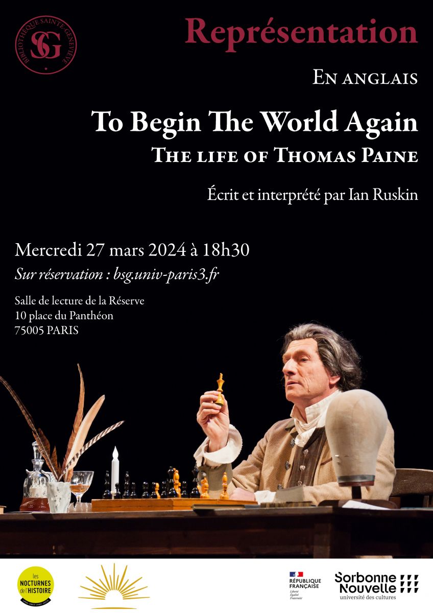  To Begin the World Over Again: the Life of Thomas Pain